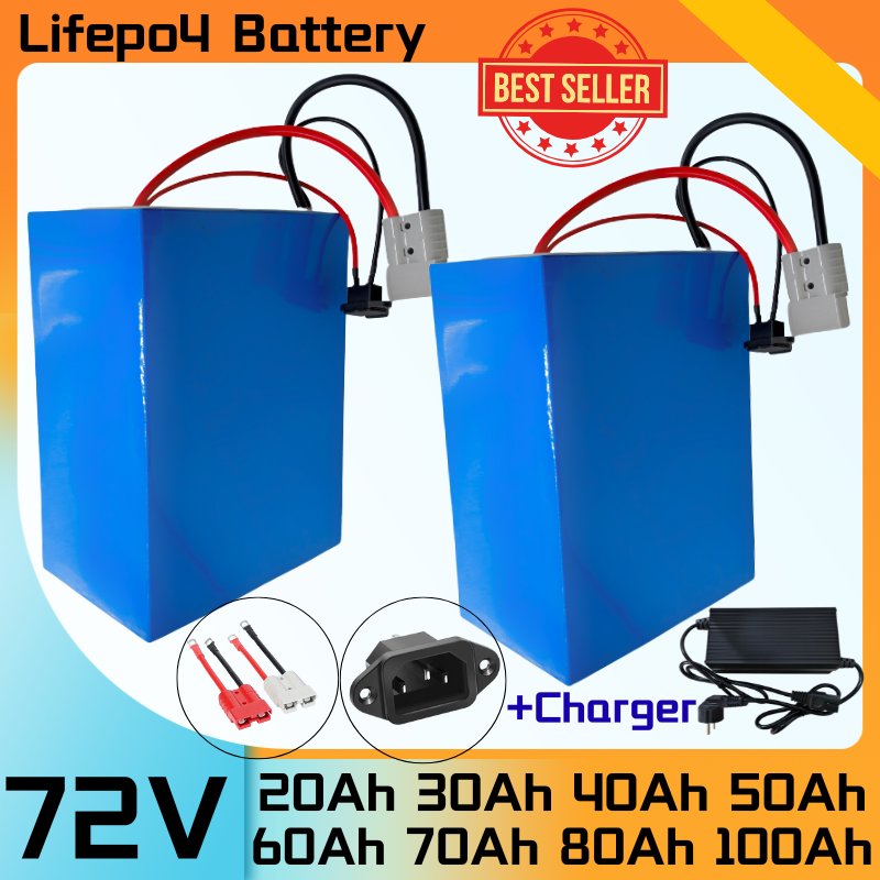 72V 40Ah Lifepo4 Battery Pack - Batterie au Lithium LiFePO4 XNY 72V