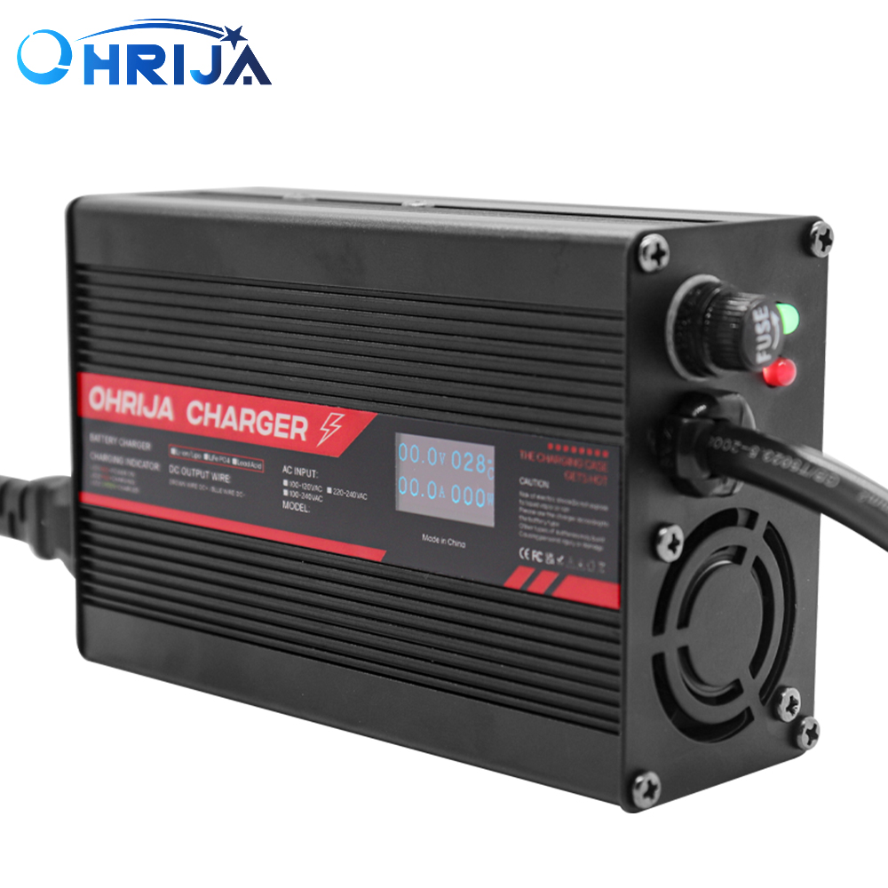 OHRIJA 54.6V 3A chargeur boîti - 84V 20A Smart Charger avis et prix